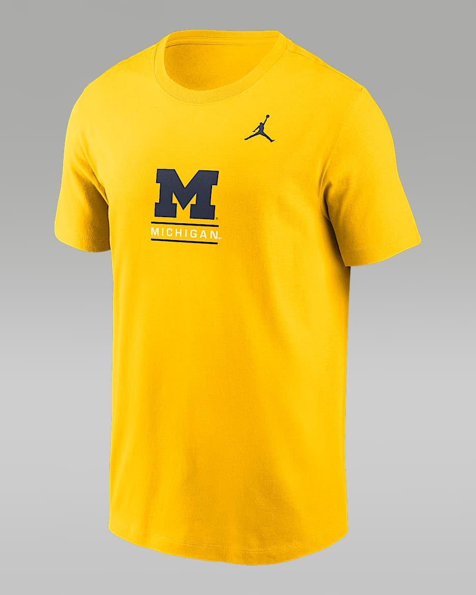 Michigan Wolverines Men s Nike College T Shirt. Nike